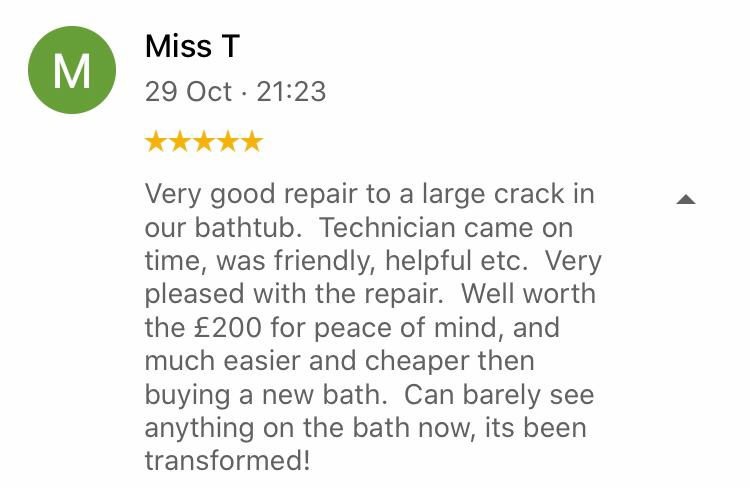 bath enamel repair